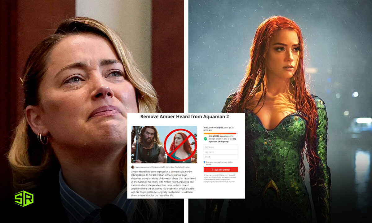 Fans Demand Amber Heard Be Fired From Aquaman 2 Petition Surpasses 4