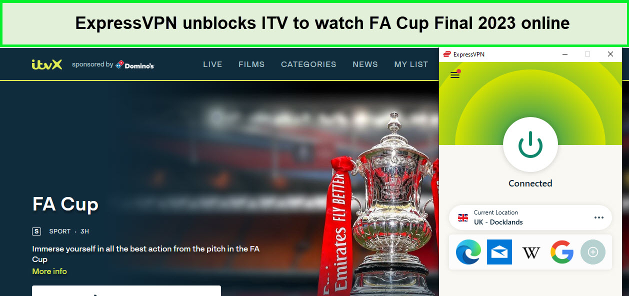 How to Watch FA Cup Final 2023 online in Hong Kong on ITV