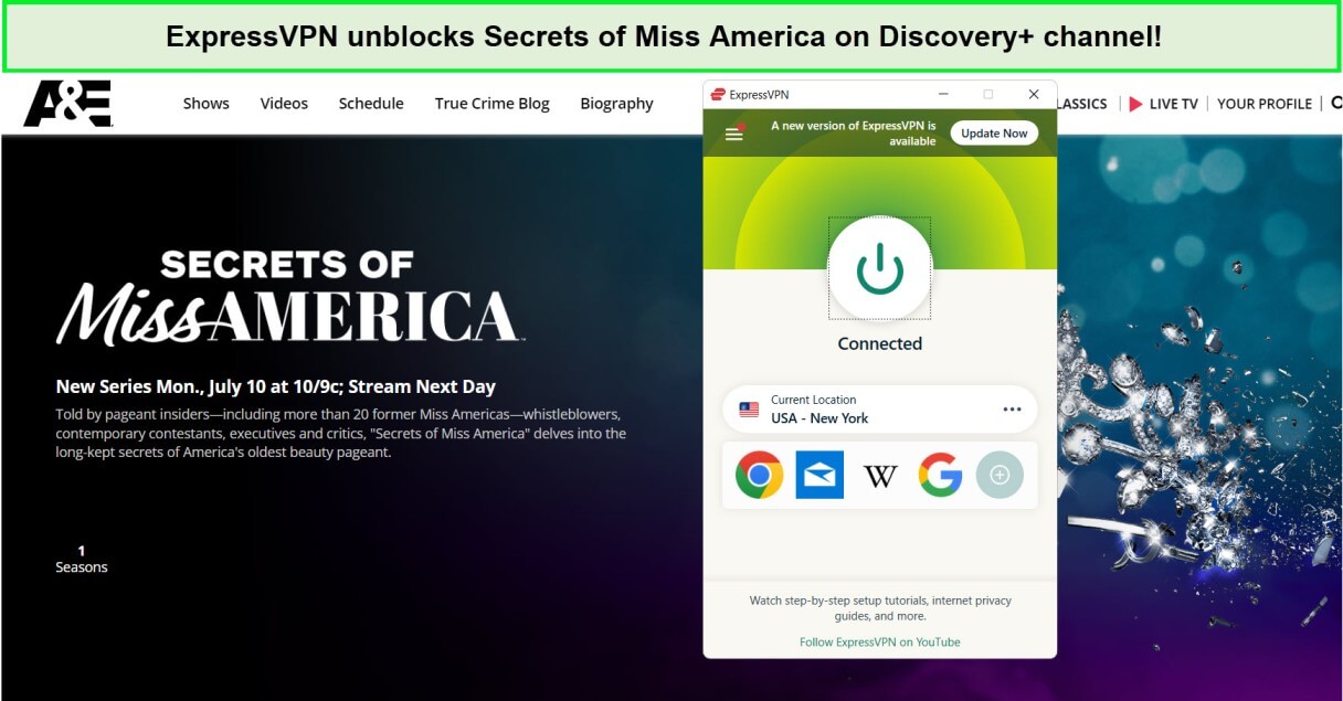 expressvpn-unblocks-secrets-of-miss-america-on-discovery-plus-in-Canada