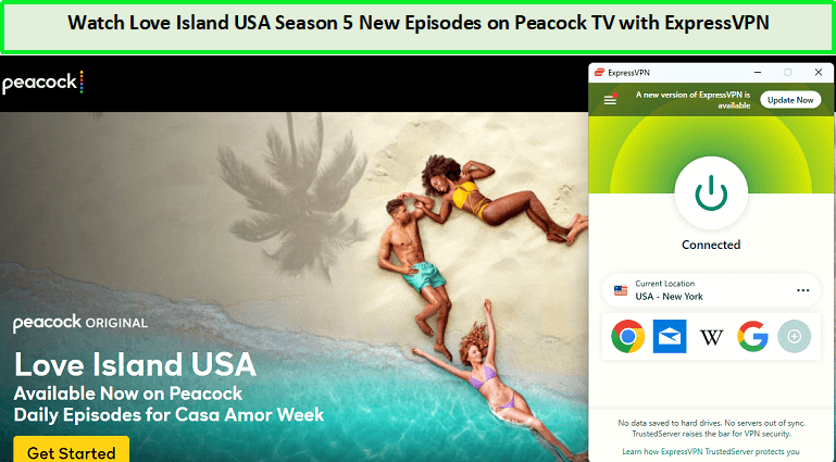 Watch Love Island USA Season 5 New Episodes On Peacock TV With ExpressVPN 