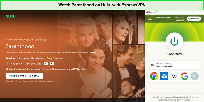 Watch-Parenthood-outside-USA-on-Hulu-with-ExpressVPN