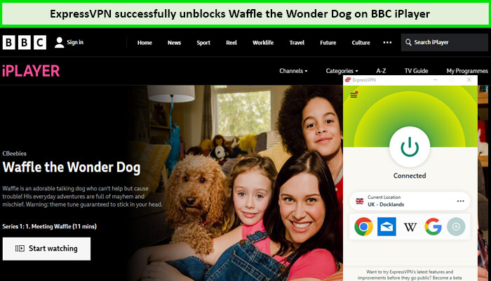 Express-VPN-Unblock-Waffle-the-Wonder-Dog-in-India-on-BBC-iPlayer