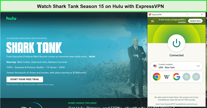 expressvpn-unblocks-hulu-for-the-shark-tank-season-15-outside-USA