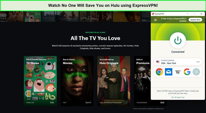 watch-no-one-will-save-you-on-hulu-with-expressvpn-outside-USA