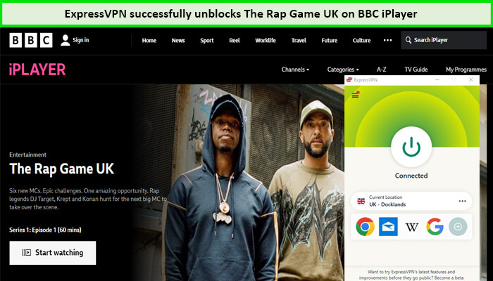 Express-VPN-Unblock-The-Rap-Game-UK-in-Spain-on-BBC-iPlayer
