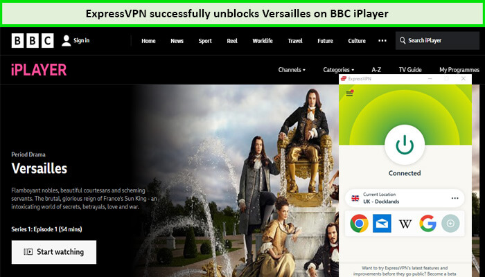 Express-VPN-Unblock-Versailles-in-India-on-BBC-iPlayer