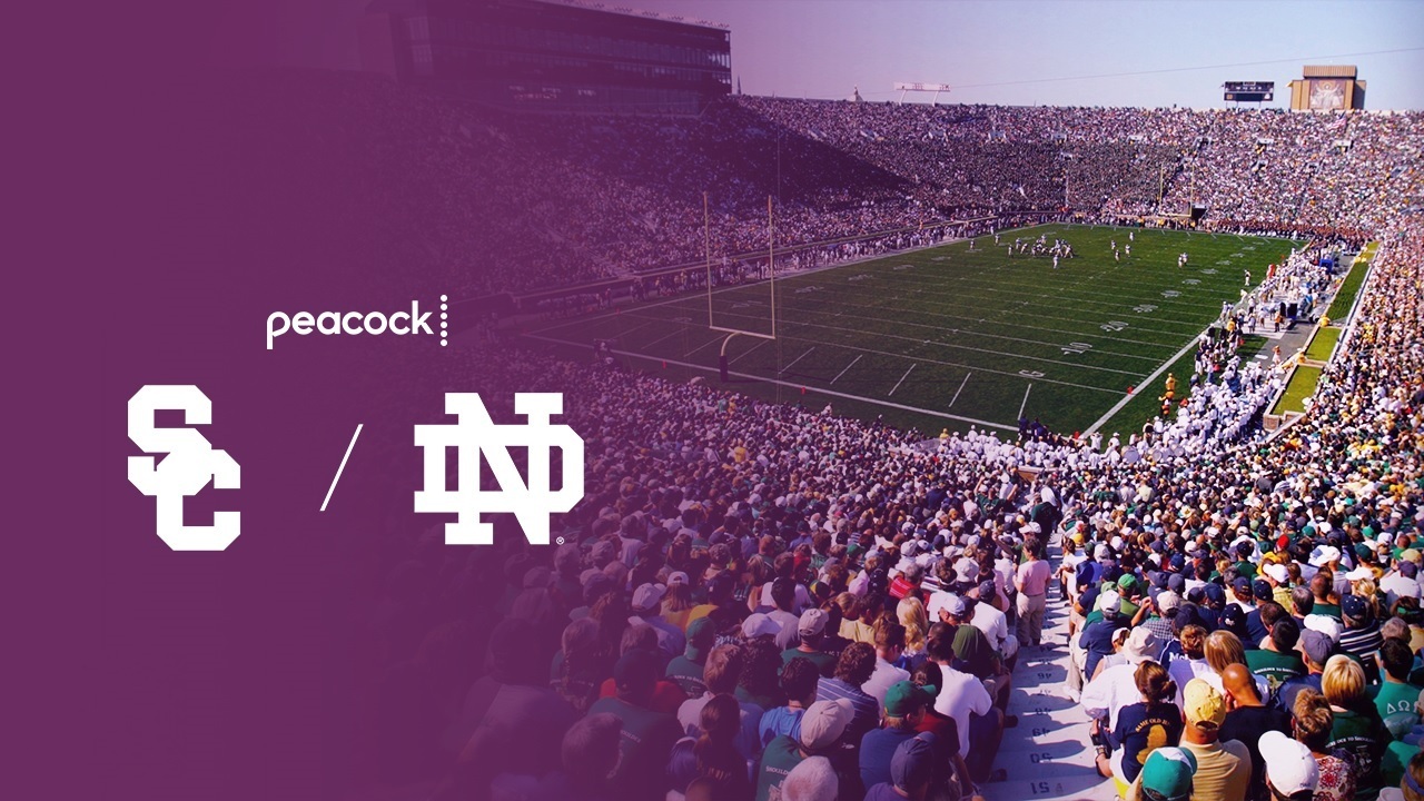 Watch USC vs Notre Dame outside USA on Peacock