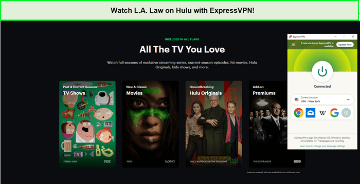 Watch-L.A.-Law-on-Hulu-with-ExpressVPN-in-Singapore