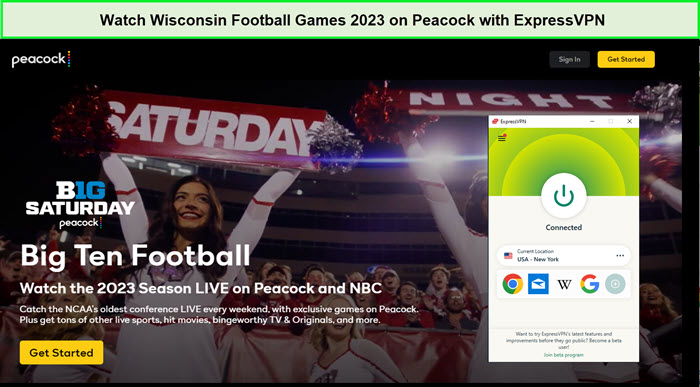 Watch-Wisconsin-Football-Games-2023-in-South Korea-on-Peacock-with-ExpressVPN