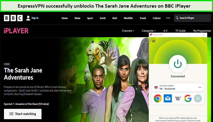 Express-VPN-Unblock-The-Sarah-Jane-Adventures-in-France-on-BBC-iPlayer