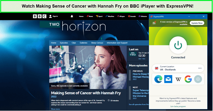 Watch-Making-Sense-of-Cancer-with-Hannah-Fry-on-BBC-iPlayer-with-ExpressVPN-in-South Korea
