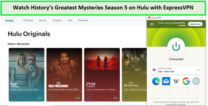 Watch-Historys-Greatest-Mysteries-Season-5-in-New Zealand-on-Hulu-with-ExpressVPN