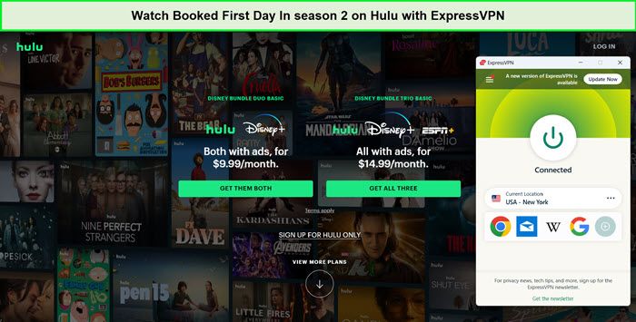 watch-Booked-First-Day-In-season-2-on-Hulu-with-Expressvpn in-South Korea