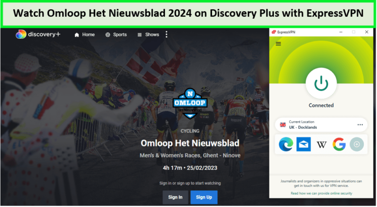 Watch Omloop Het Nieuwsblad 2024 in USA on Discovery Plus