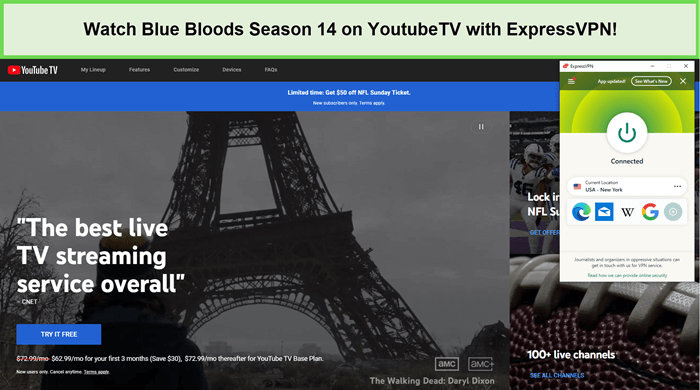 Watch-Blue-Bloods-Season-14-in-Italy-on-YoutubeTV-with-ExpressVPN