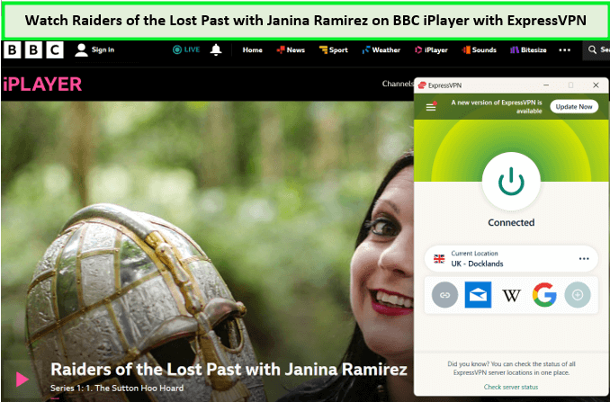expressvpn-unblocked-raiders-of-the-lost-past-with-janina-ramirez-on-bbc-iplayer-in-Italy