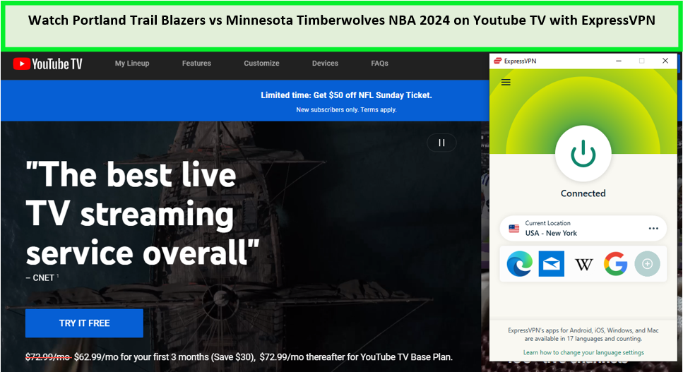Watch-Portland-Trail-Blazers-Vs-Minnesota-Timberwolves-NBA-2024-in-Germany-On-YouTube-TV