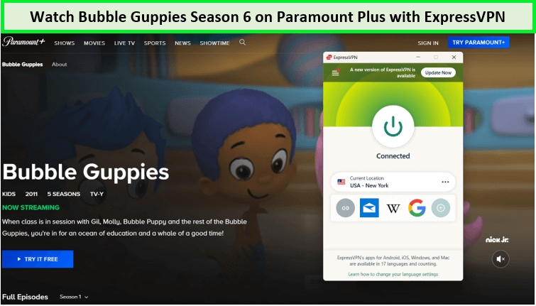 Watch Bubble Guppies Season 6 in Canada on Paramount Plus
